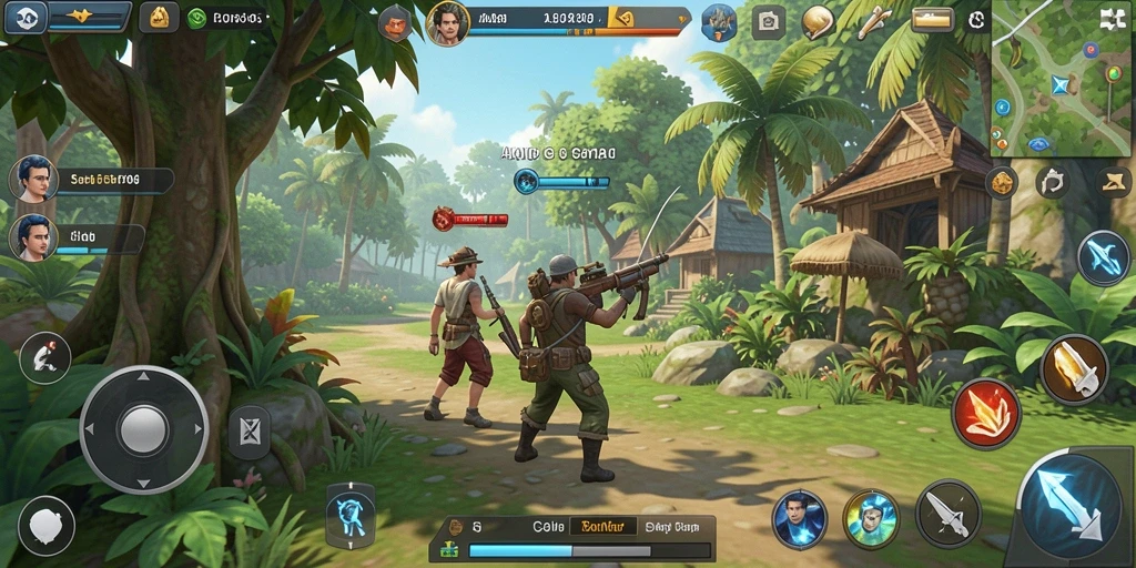 Tangkapan layar utama API288 menampilkan gameplay santai dan menyenangkan.