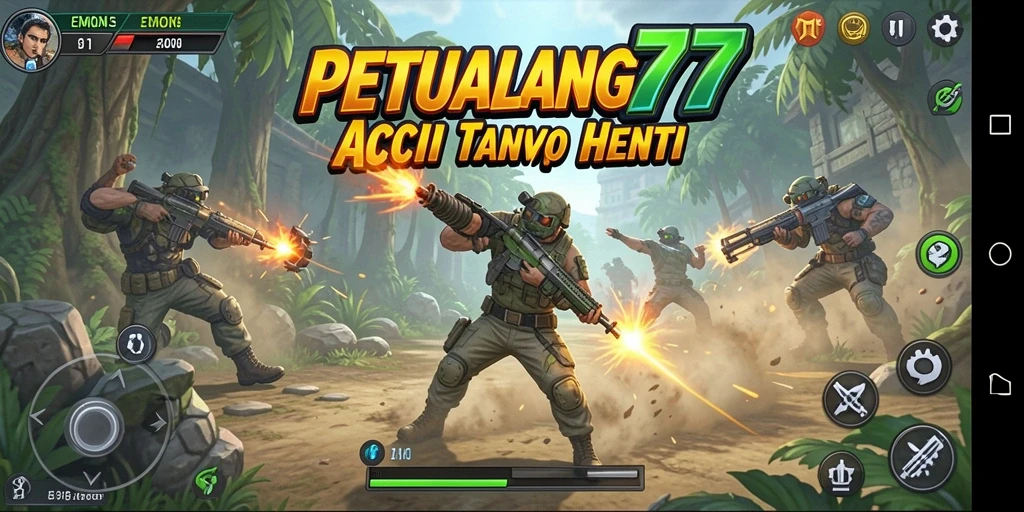 Screenshot gameplay EMON77 menampilkan aksi mendebarkan dan grafis yang memukau.