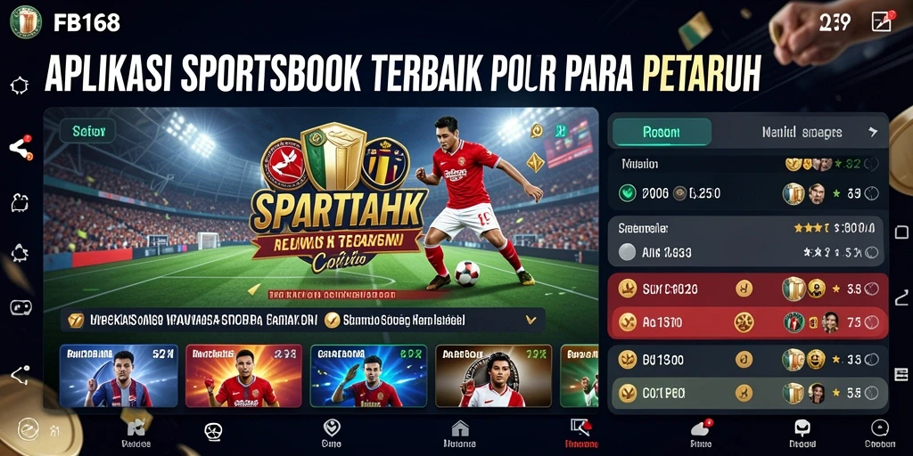Tangkapan layar dari gameplay aplikasi Sportsbook FB168.