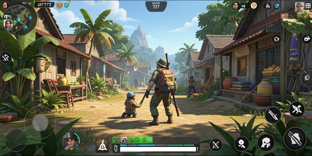 Gameplay menarik di dunia virtual GT777.