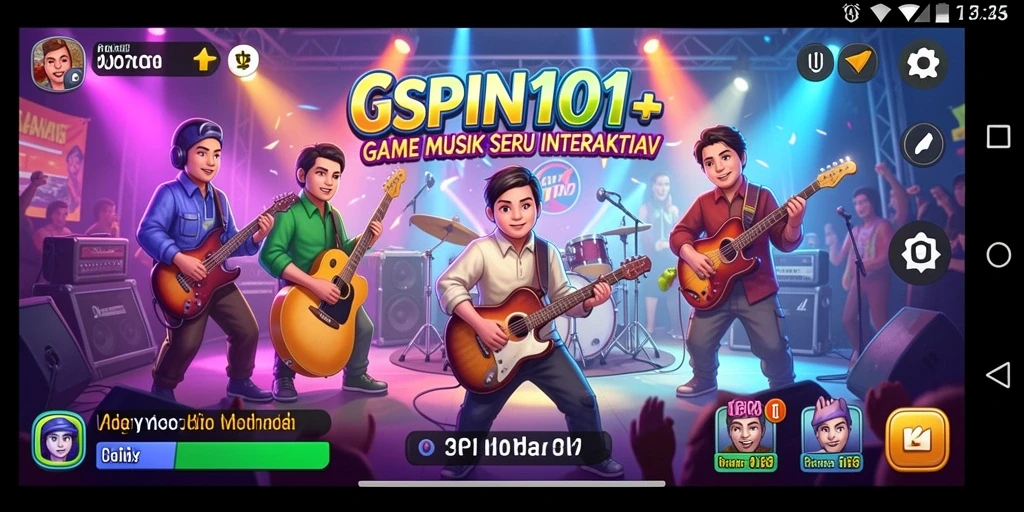 Gameplay menarik dalam SPIN101 dengan efek visual yang memukau.